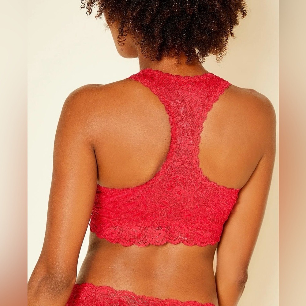 NEW COSABELLA never say never extended racie racerback bralette mystic red 3X - Picture 3 of 14